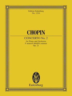cover image of Piano Concerto No. 2 F minor